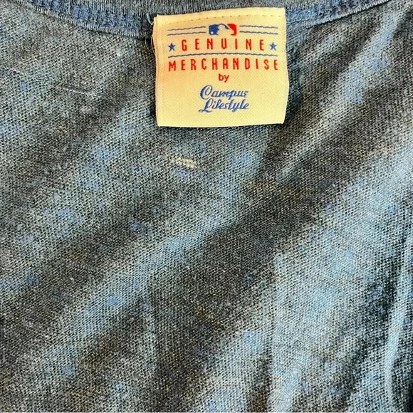 Los Angeles Dodgers LA Logo Tank Top ROYAL - Picture 4 of 5